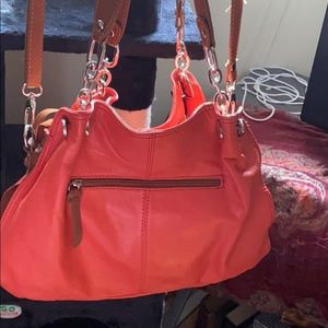 Leather bag...hand or crossbody